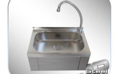 Stainless Steel Knee Operated Hand Wash Basin
